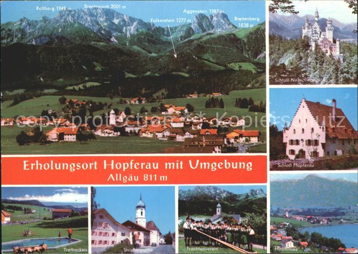 Hopferau mit Umgebung Schloss Neuschwanstein