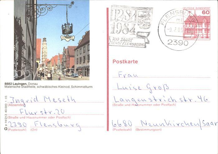 Lauingen Donau Schimmelturm