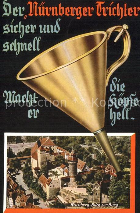 NueRNBERG  CITY Nuernberger Trichter Burg