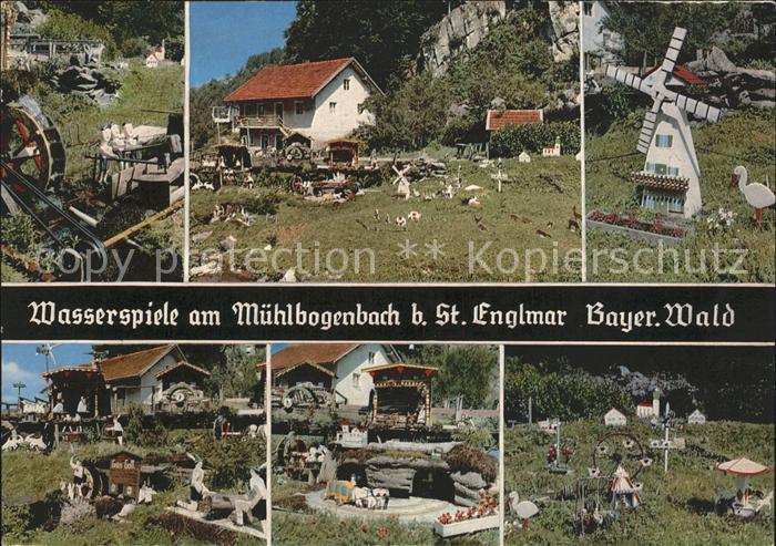 St Englmar Wasserspiel am Muehlbogenbach