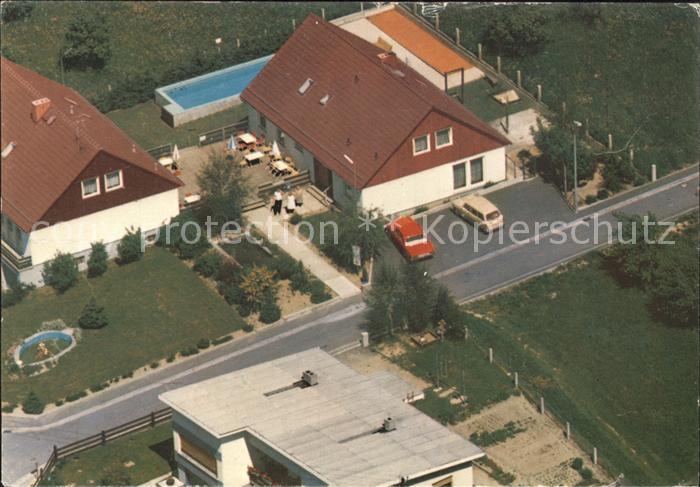Dombach Taunus Waldpension Haus Helena Fliegeraufnahme