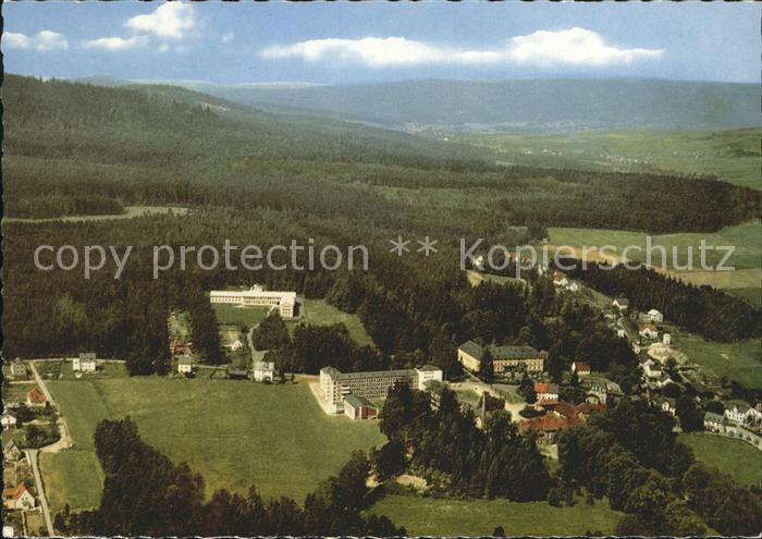 Alexandersbad Bad Fliegeraufnahme bei Wunsiedel