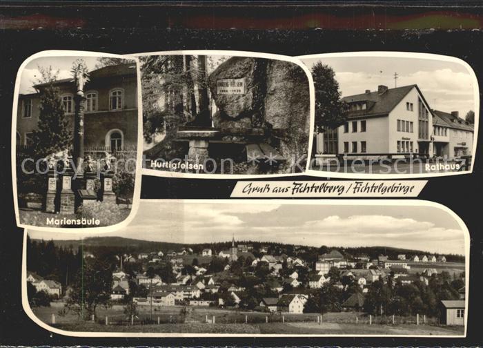 Fichtelberg Bayreuth Mariensaeule Hurtigfelsen