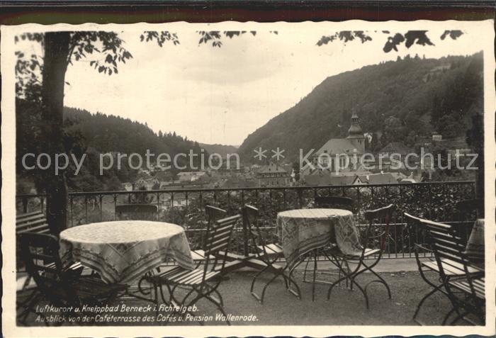 Bad Berneck Terrasse Cafe Wallenrode