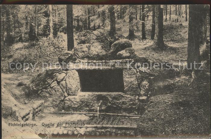 Fichtelgebirge Quelle der Fichtelnab