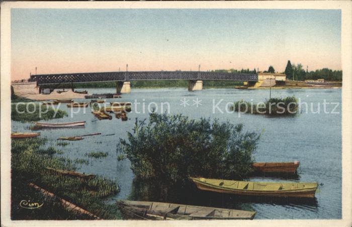 Belleville-sur-Saone La Saone et le Pont