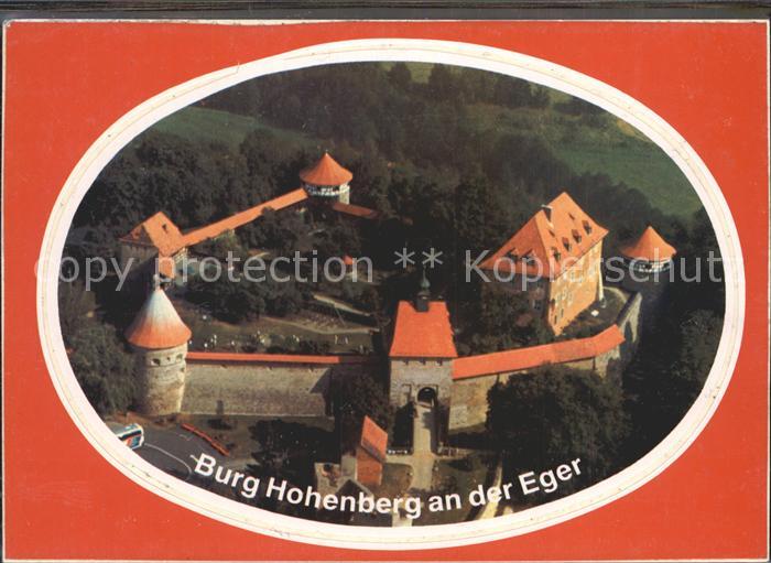 Hohenberg Eger Burg Fliegeraufnahme