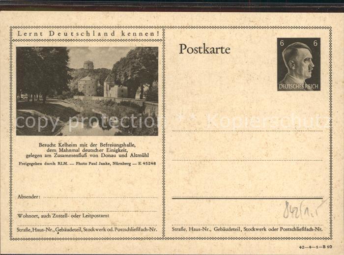 Kelheim Zusammenfluss von Donau und Altmuehl