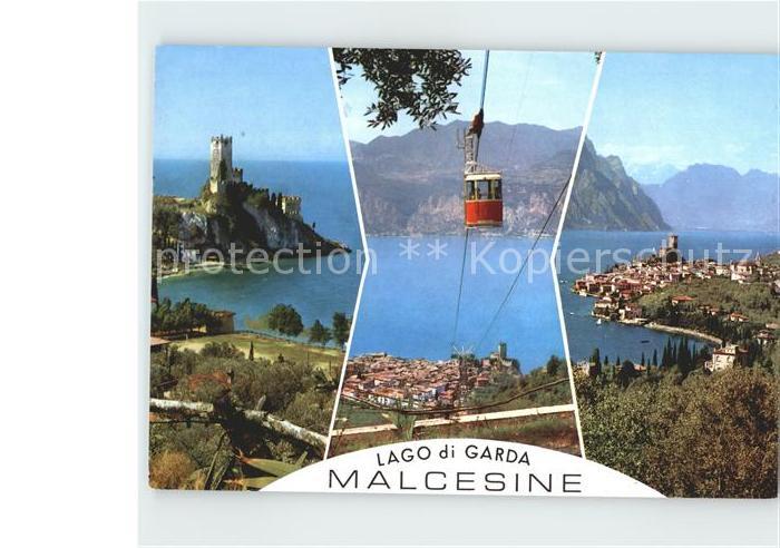 Malcesine Lago di Garda Seilbahn