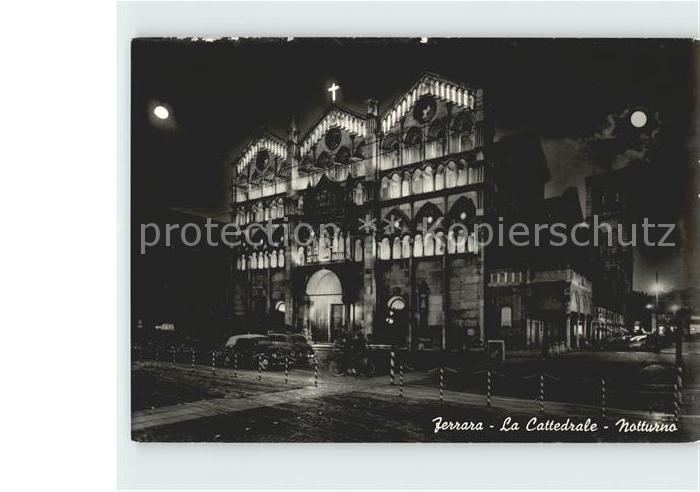 Ferrara Cattedrale Notturno