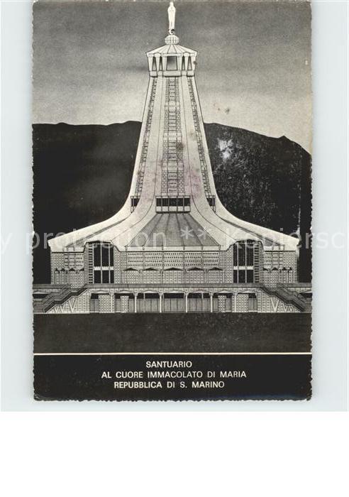 San Marino Repubblica Santuario al Cuore Immacolato di Maria