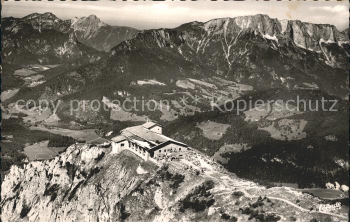BERCHTESGADEN Bayern Kehlsteinhaus Fliegeraufnahme