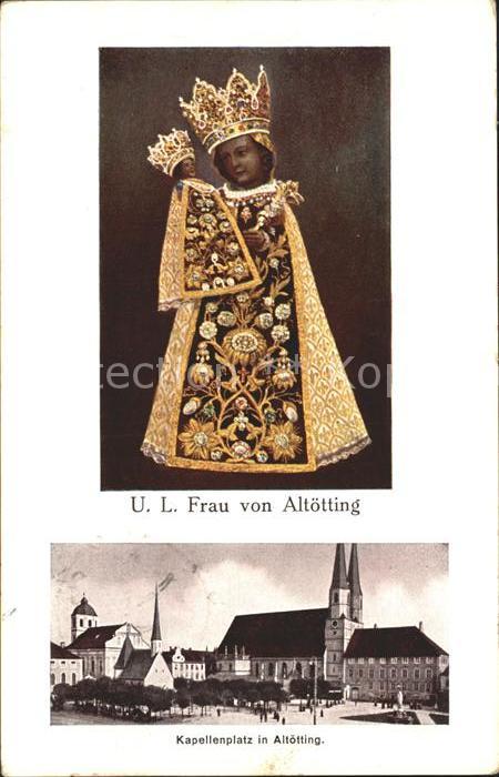 Altoetting Gnadenbild UL Frau von Altoetting Kapellenplatz