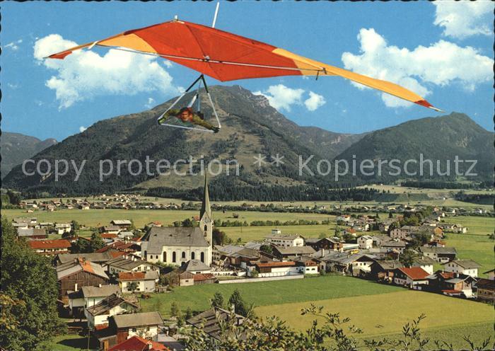 Koessen Tirol Panorama Drachenflieger