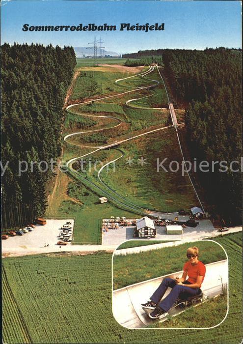Pleinfeld Sommerrodelbahn Fliegeraufnahme