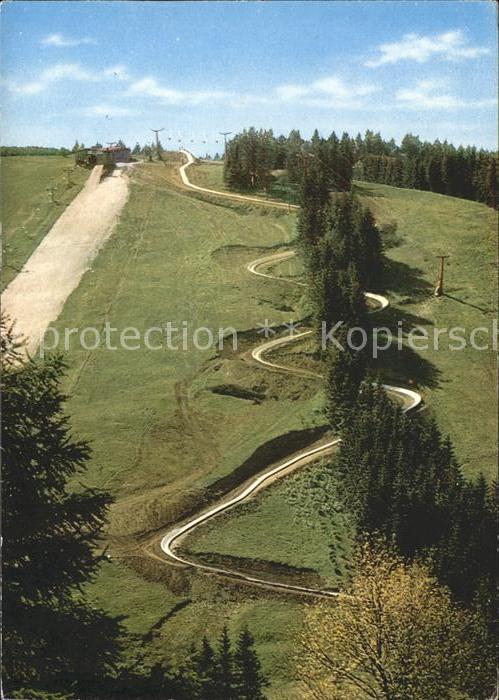 St Andreasberg Harz Super Rutschbahn am Matthias Schmidt Berg