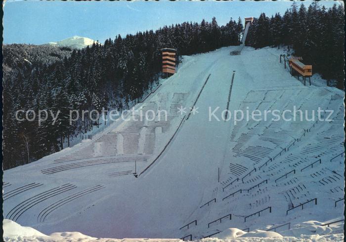 Innsbruck Olympiaschanze am Berg Isel