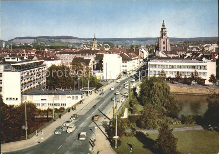Heilbronn Neckar Stadtblick Kirche