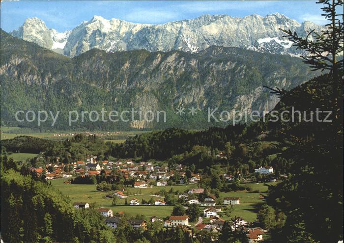 Oberaudorf mit Kaisergebirge