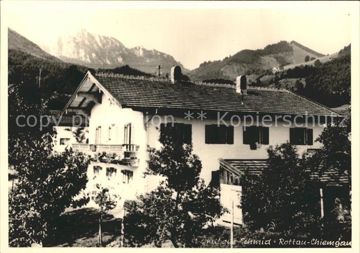 Rottau Chiemgau Gaestehaus Schmid