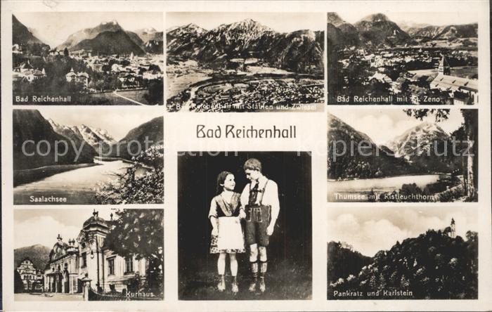 Bad Reichenhall Total mit Stadion Zwiesel und Zeno Saalachsee Thumsee Kurhaus Tr