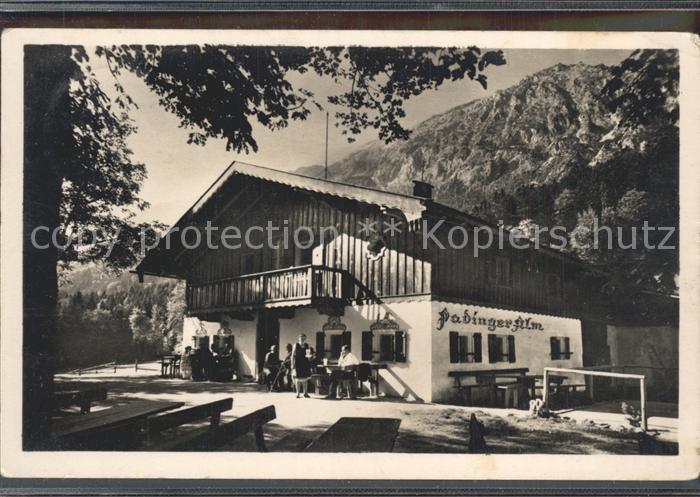 Bad Reichenhall Padinger Alm mit Staufen