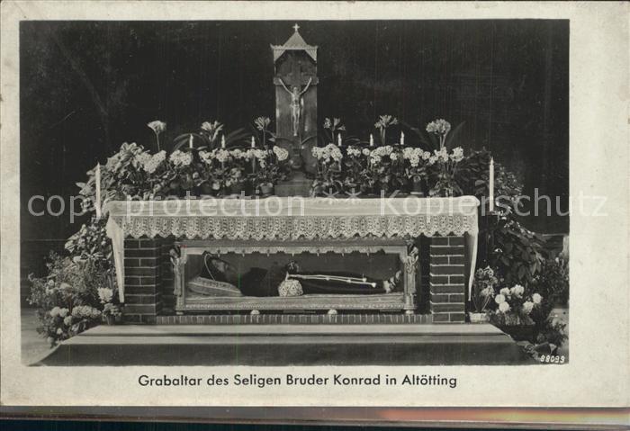 Altoetting Grabaltar des Seligen Bruder Konrad