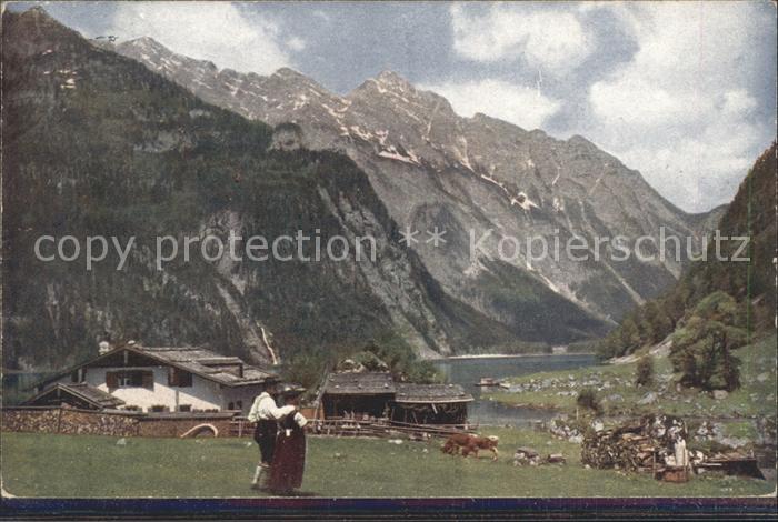 BERCHTESGADEN Bayern Panorama am Obersee