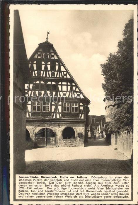 Doerrenbach Partie am Rathaus