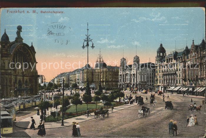 Frankfurt Main Bahnhofsplatz