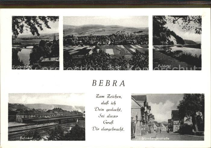 Bebra Fuldapartie Total Fuldatal Bahnhof Nuernbergerstrasse