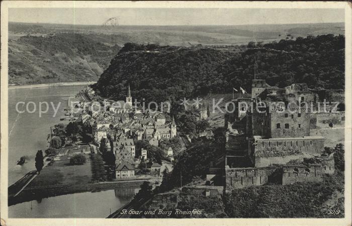 St Goar mit Burg Rheinfels