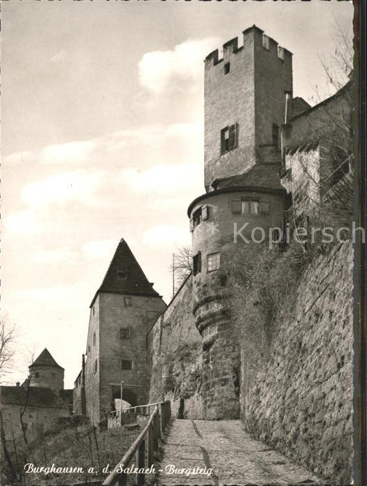 Burghausen Salzach Burgsteig