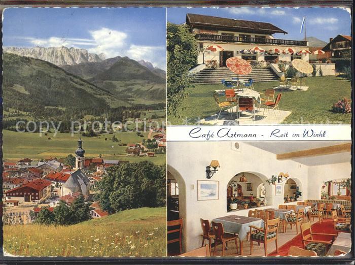 Reit Winkl Ortsansicht Konditorei und Tanzcafe Artmann Gastraum
