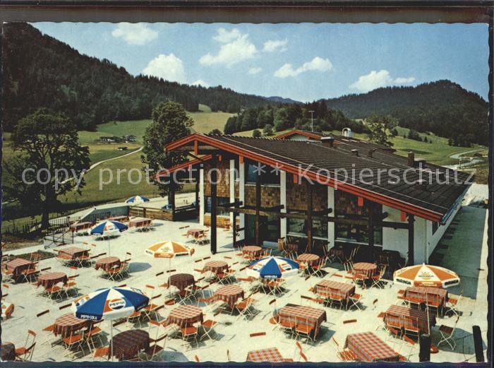 Ramsau Berchtesgaden Gasthaus und Cafe Schwarzeck Terrasse