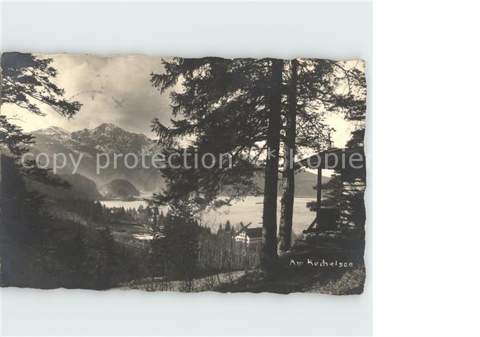 Kochel See Partie am Kochelsee