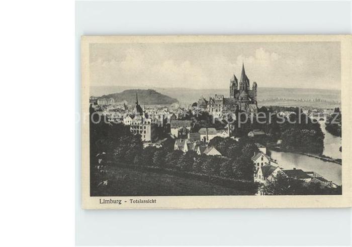 Limburg Lahn Totalansicht mit Dom