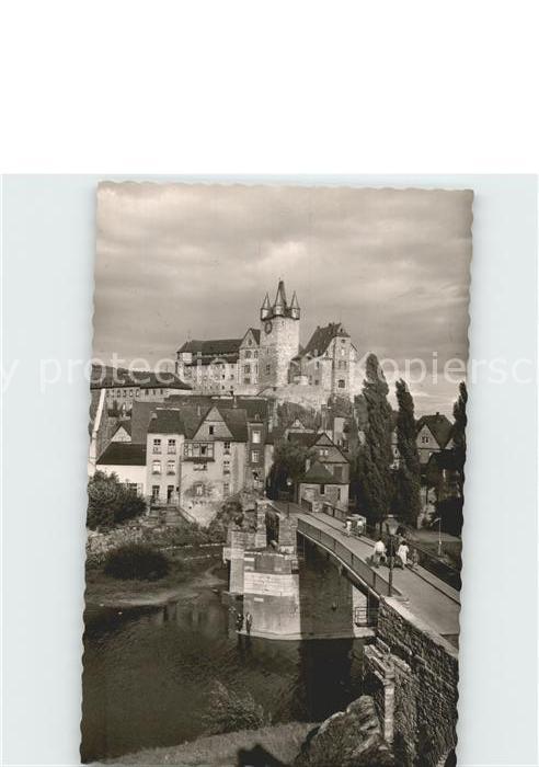 Diez Lahn Schloss Lahnbruecke