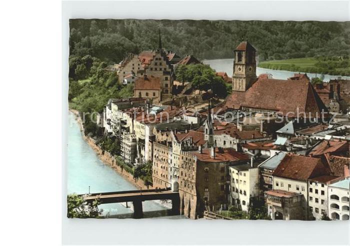 Wasserburg Inn Teilansicht Kirche