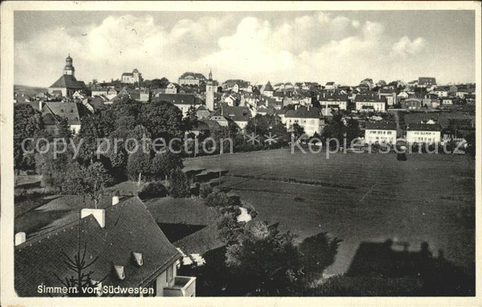 Simmern Hunsrueck Stadtansicht