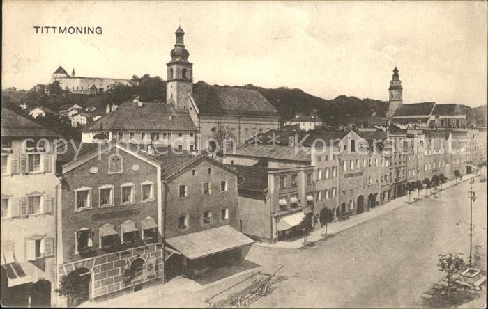 Tittmoning Salzach Ortsansicht