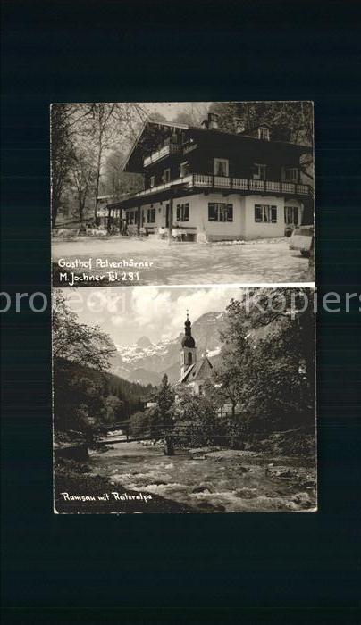 Ramsau Berchtesgaden mit Reiteralpe Gasthof Palvenhoerner