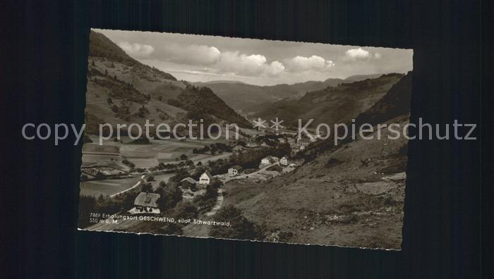 Geschwend Todtnau Panorama