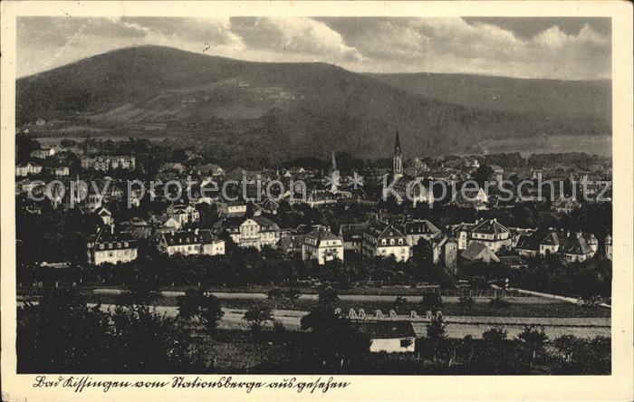 Bad Kissingen Blick vom Stationsberg
