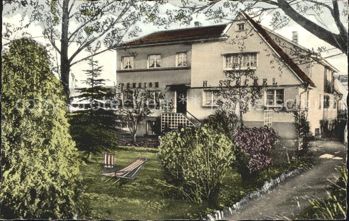 Hochwaldhausen Ilbeshausen Pension Cafe Stoeckel