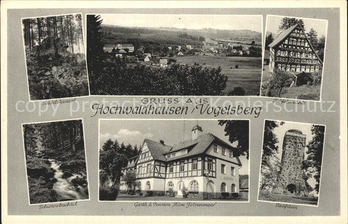 Hochwaldhausen Ilbeshausen Teufelskanzel Total Teufelsmuehle Schwarzbachtal Gast