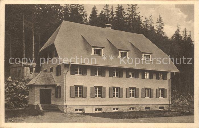 Feldberg Schwarzwald Jugendheim Feldberg