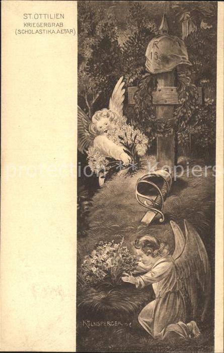 St Ottilien Eresing Kriegergrab Scholastika Altar