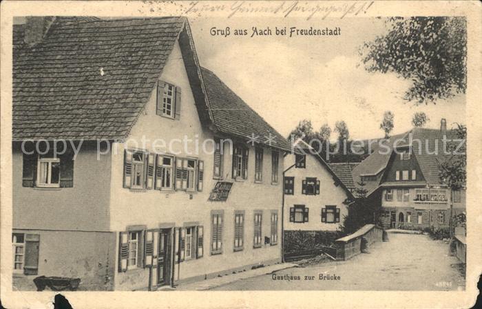 Aach Dornstetten Gasthaus zur Bruecke