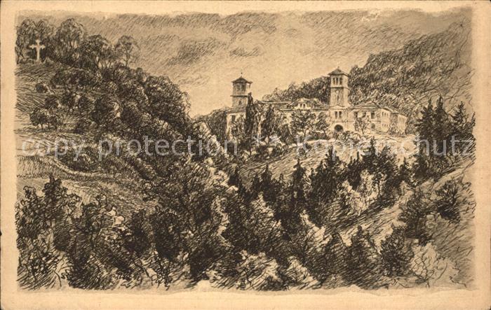 Jugenheim Seeheim-Jugenheim Schloss Zeichnung